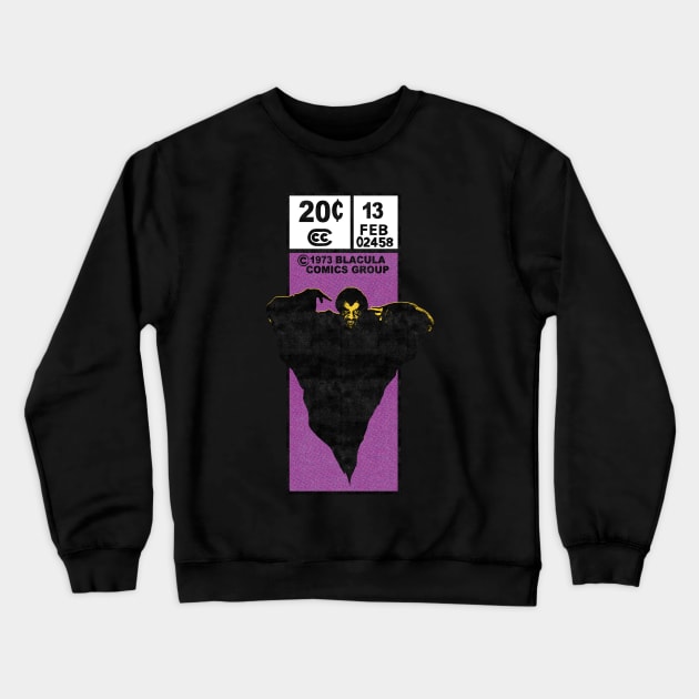 Blacula Comics Crewneck Sweatshirt by UnlovelyFrankenstein